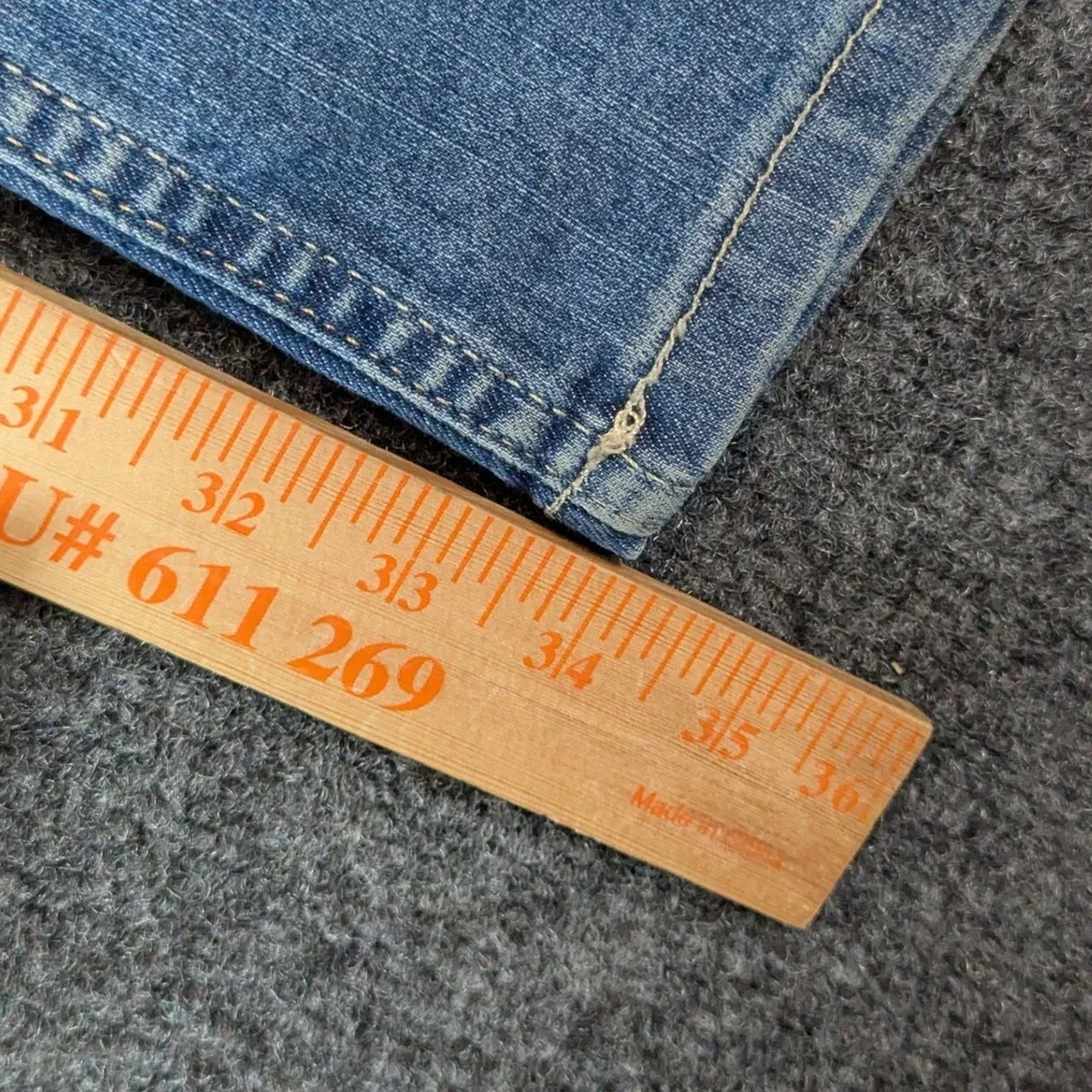 Ariat Rebar Mid Rise Boot Jeans Mens 32L Medium Wash Blue Denim Workwear